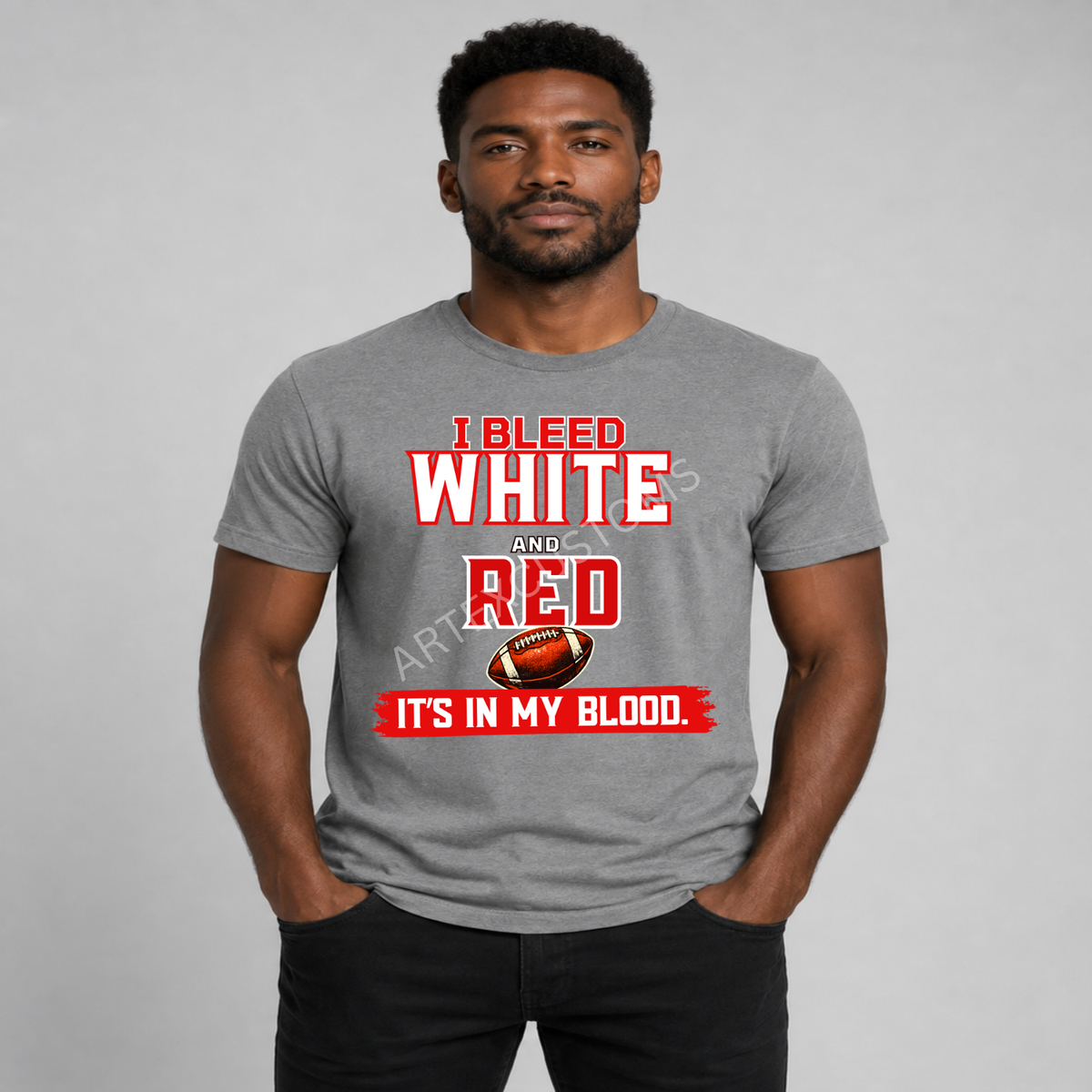 Tampa Bay Football Fan Graphic T-Shirt