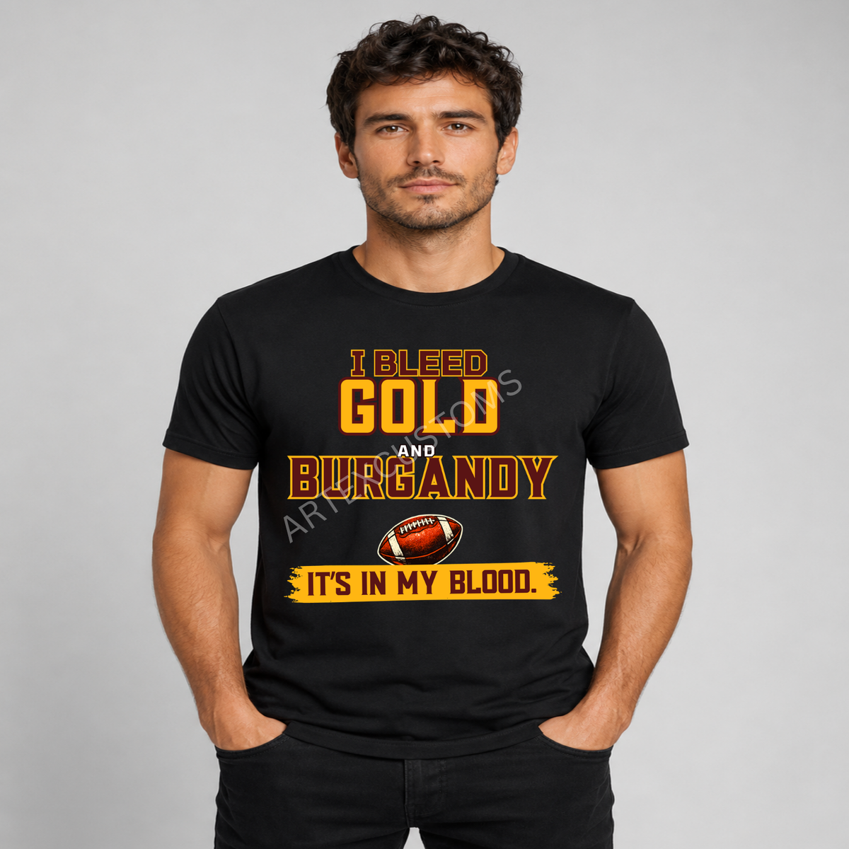 Washington Football Fan Graphic T-Shirt