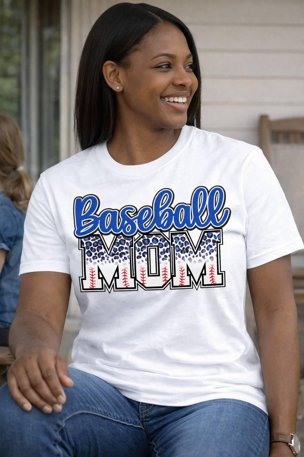 Baseball Mom T-Shirt | Cute Baseball Mom Graphic Tee