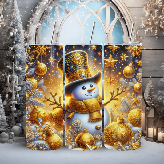 Golden Snowman