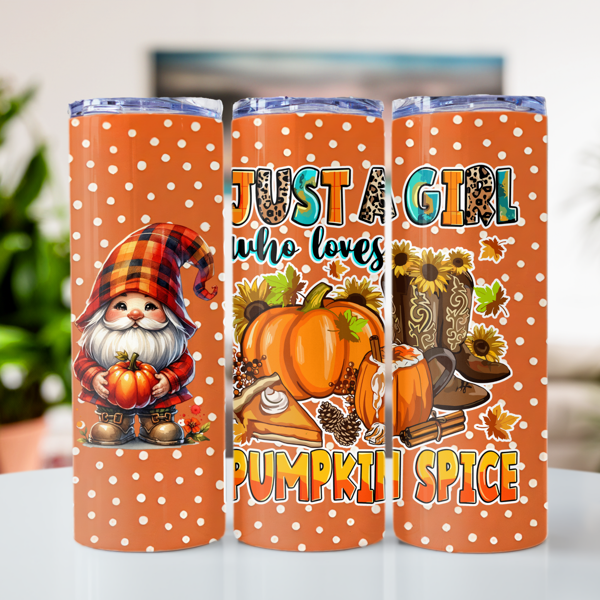 Girl Who Love Pumpkin Spice