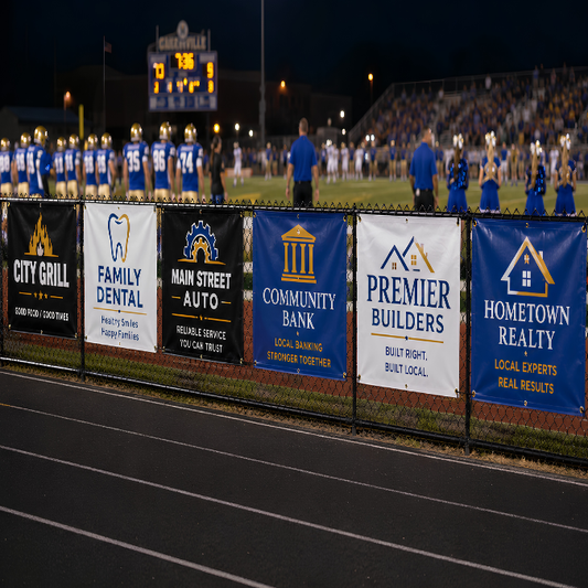 Custom Vinyl Banners & Sponsor Banners