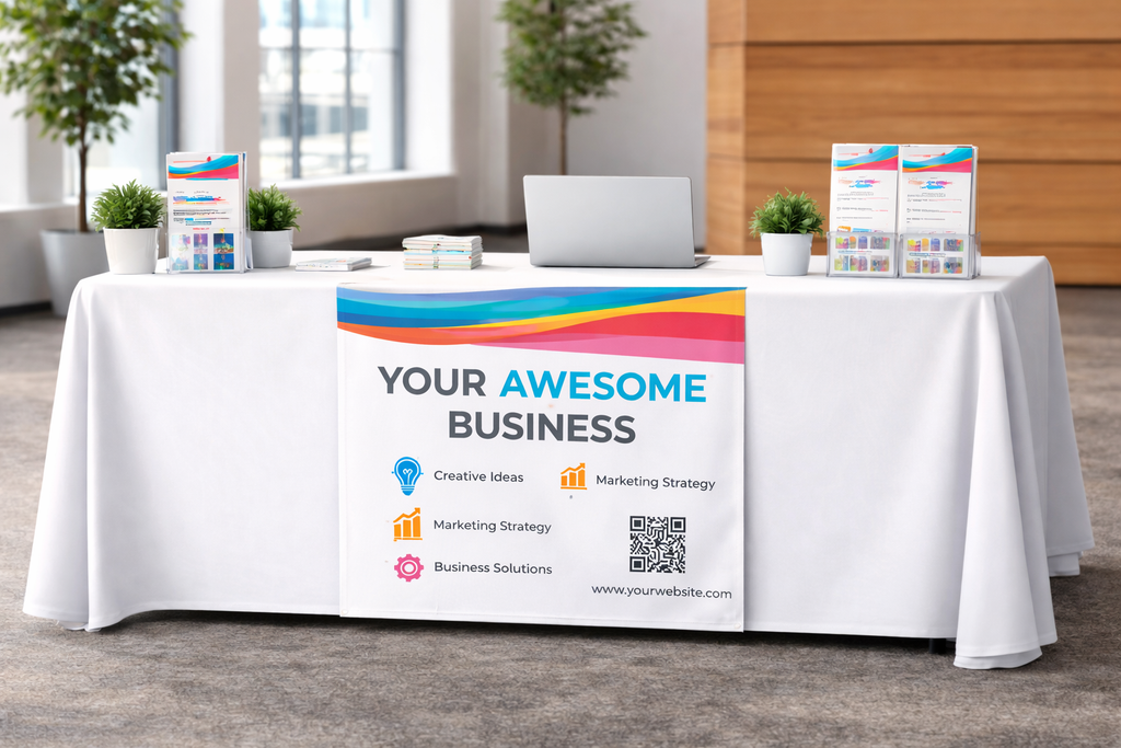 Custom Table Runners for Events & Vendors