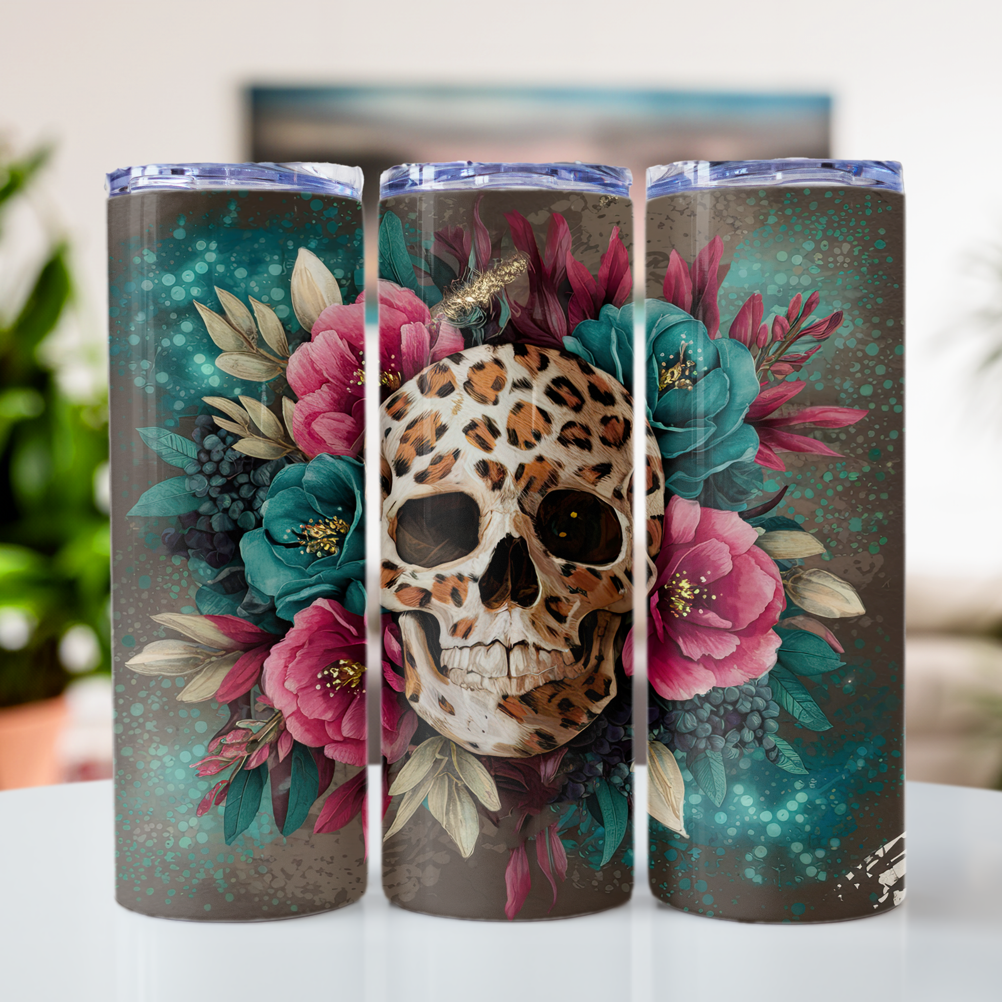 Floral Skull