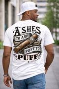 Ashes to Ash Puff to Puff Graphic Tee