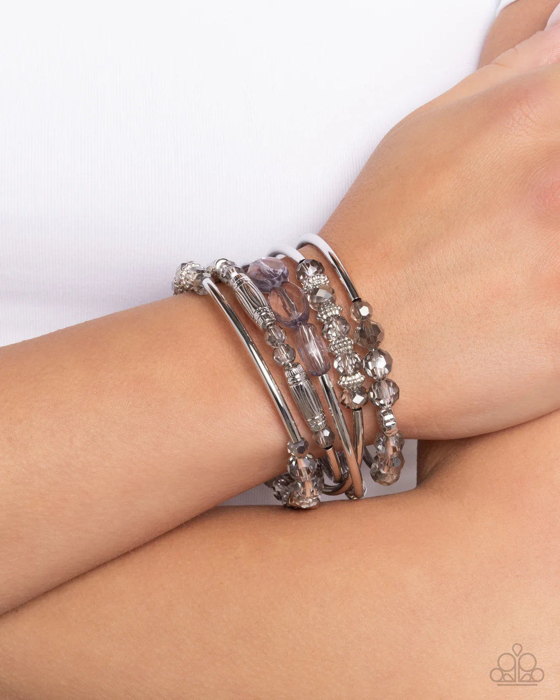 Sassy Stack - Silver.