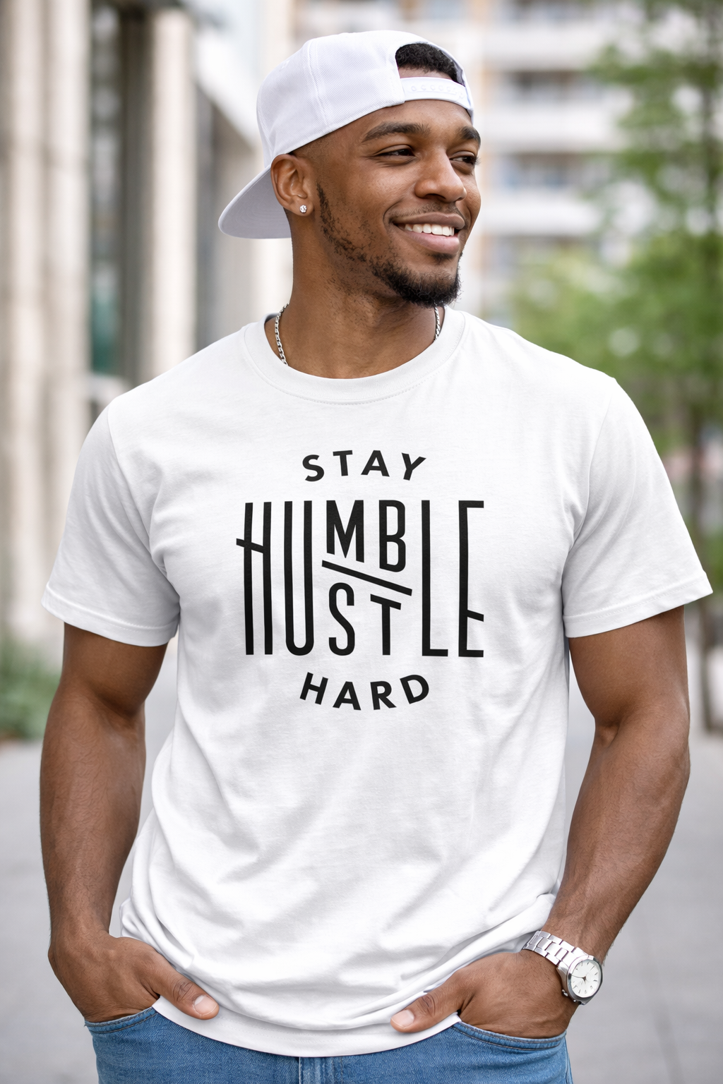 Stay Humble Hustle Hard T-Shirt | Motivational Hustle Shirt