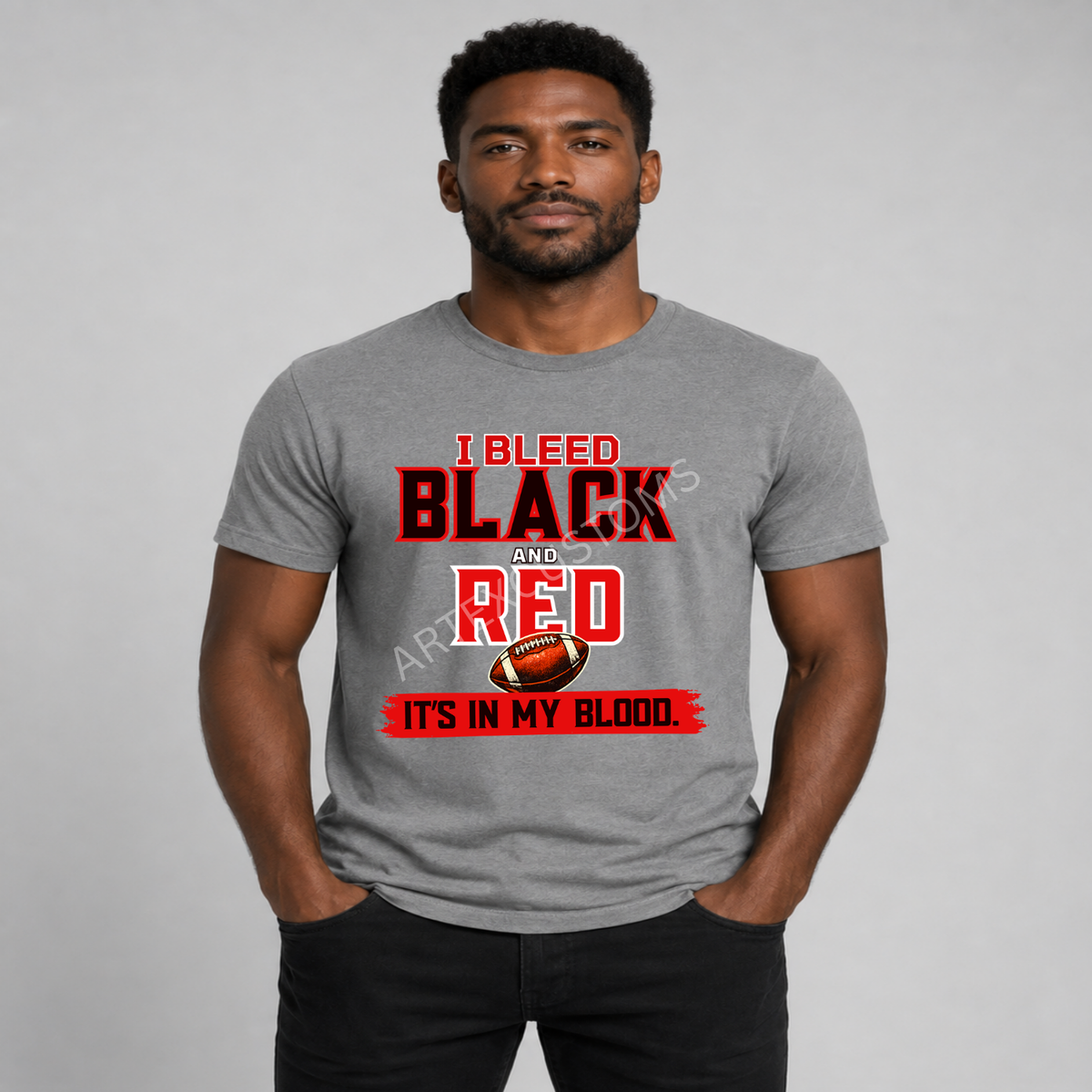 Arizona Football Fan Graphic T-Shirt