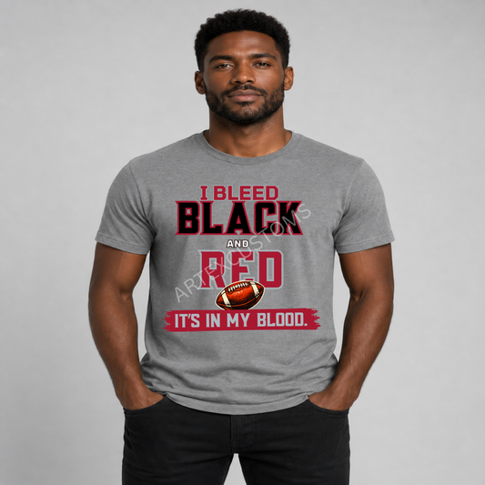 Atlanta Football Fan Graphic T-Shirt