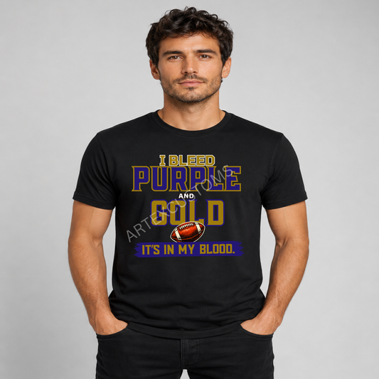 Baltimore Football Fan Graphic T-Shirt