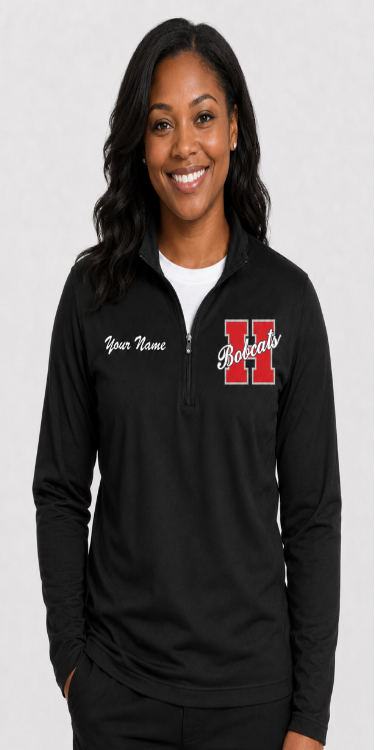 Bobcats Quarter-Zip Pullover