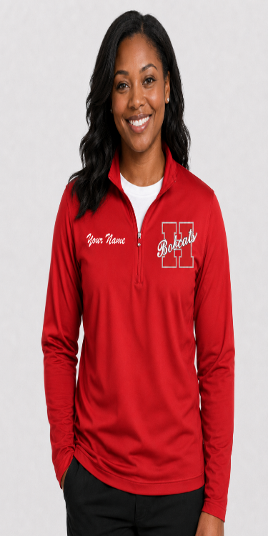 Bobcats Quarter-Zip Pullover