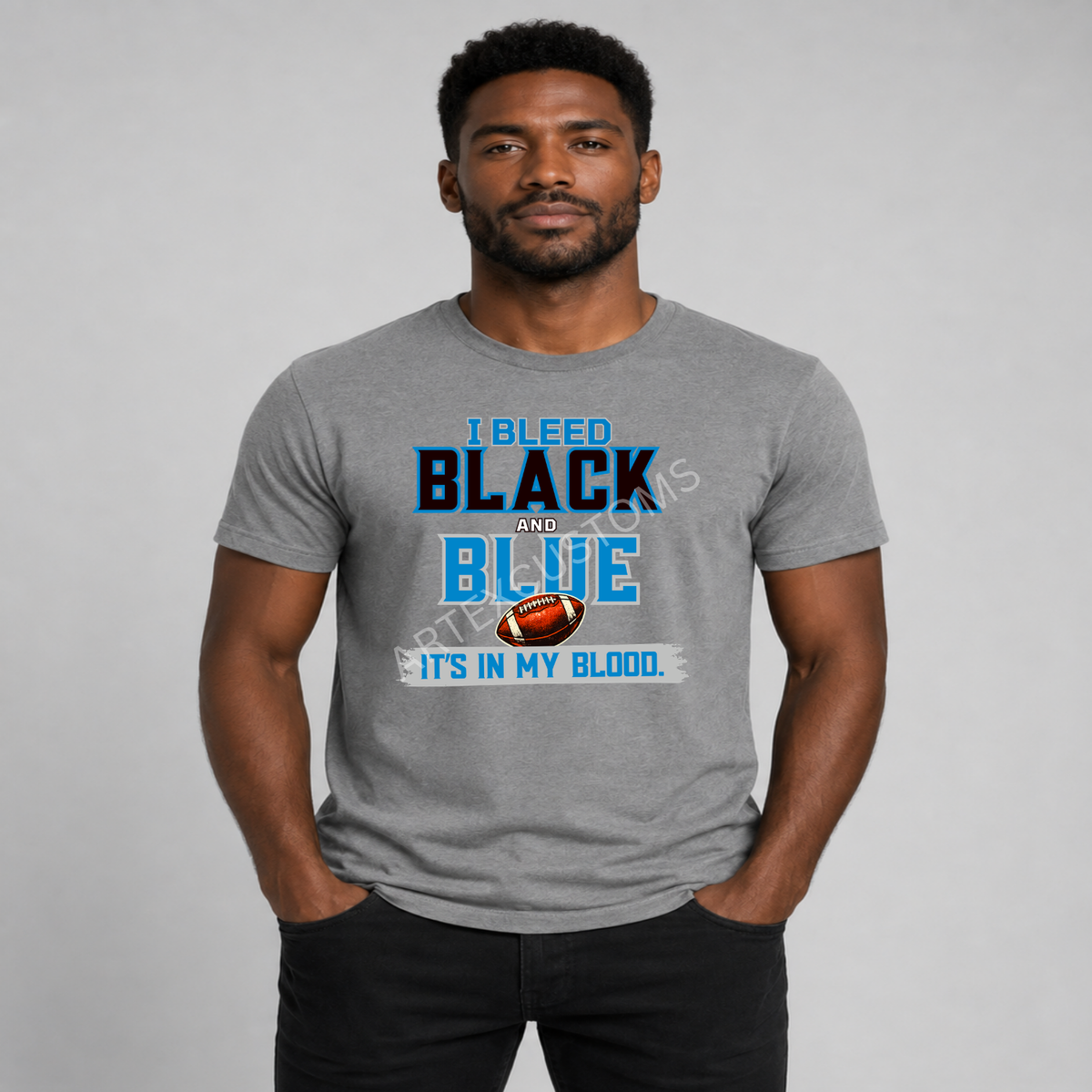 Carolina Football Fan Graphic T-Shirt