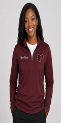 Curly Wolves Quarter-Zip Pullover