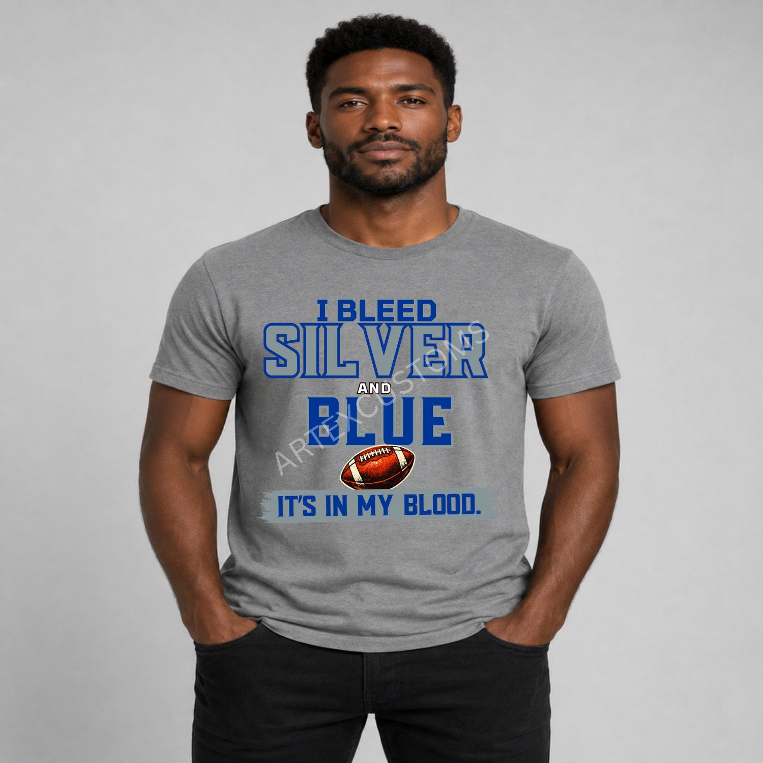 Dallas Football Fan Graphic T-Shirt