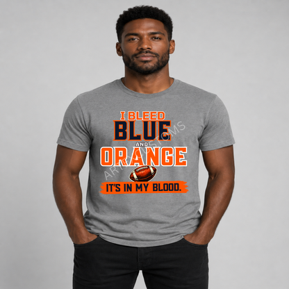 Denver Football Fan Graphic T-Shirt