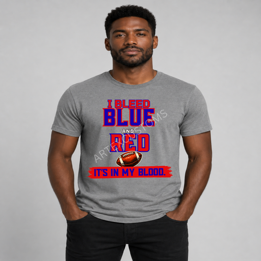 Houston Football Fan Graphic T-Shirt