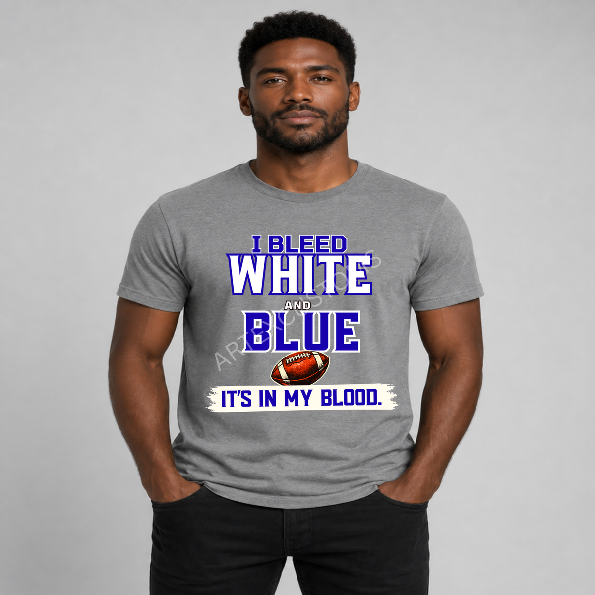 Indianapolis Football Fan Graphic T-Shirt
