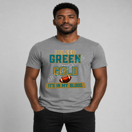 Jacksonville Football Fan Graphic T-Shirt
