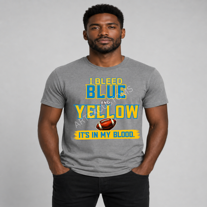 LA C Football Fan Graphic T-Shirt