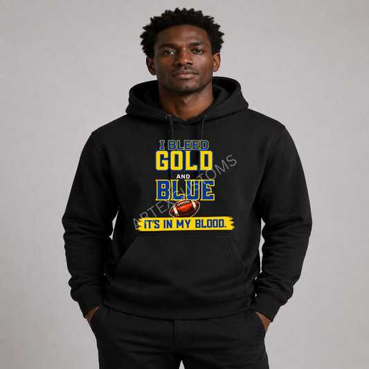 LA R Football Hoodie