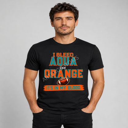Miami Football Fan Graphic T-Shirt