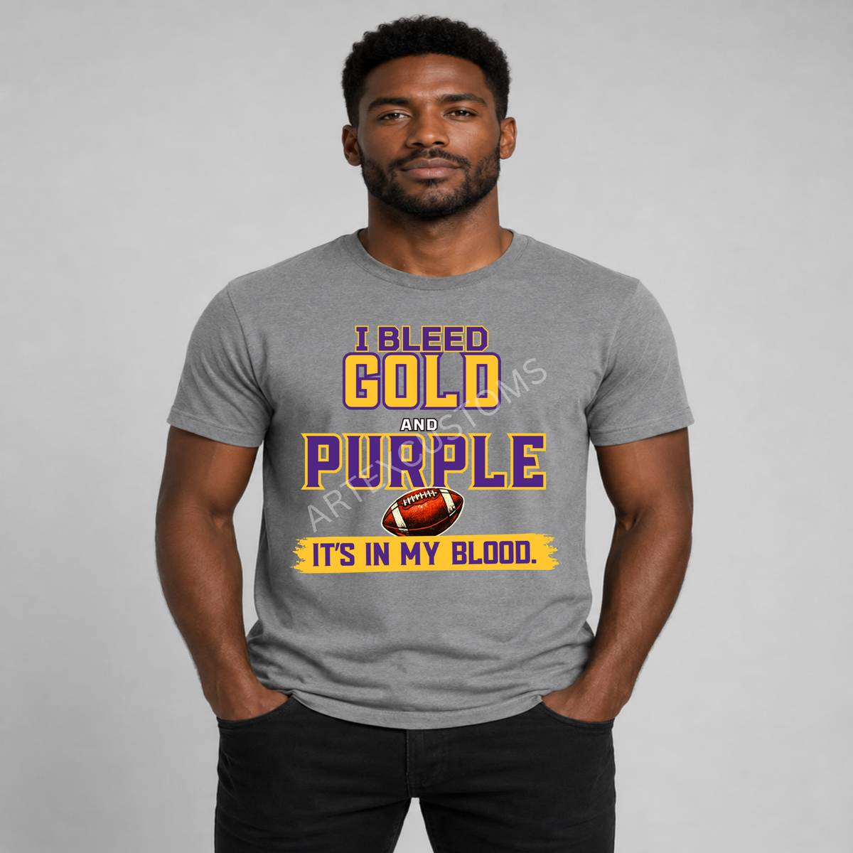 Minnesota Football Fan Graphic T-Shirt