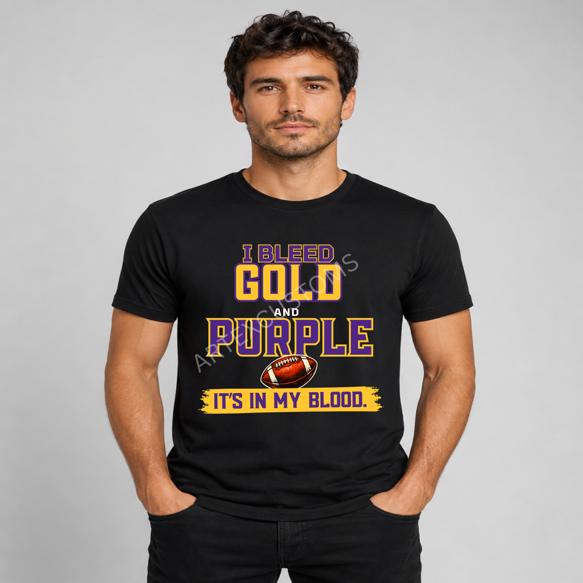 Minnesota Football Fan Graphic T-Shirt