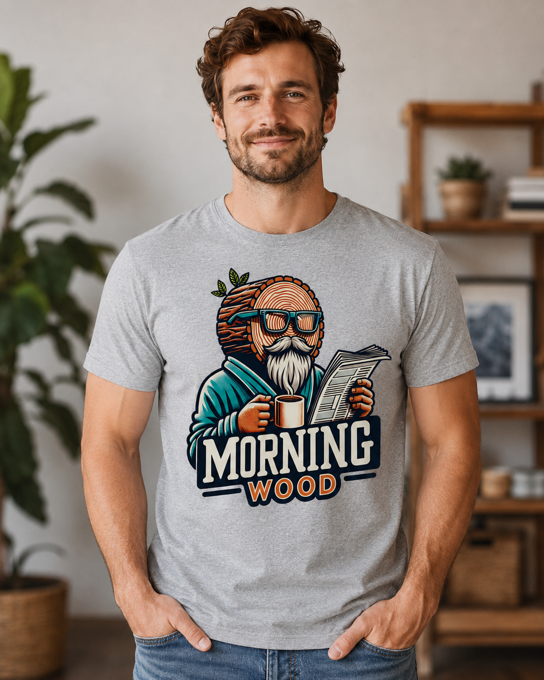 Morning Wood Graphic T-Shirt