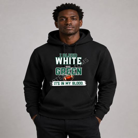 New York J Football Hoodie