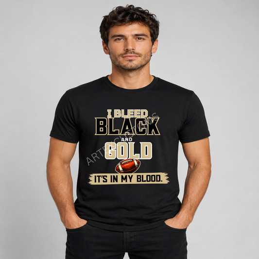 New Orleans Football Fan Graphic T-Shirt