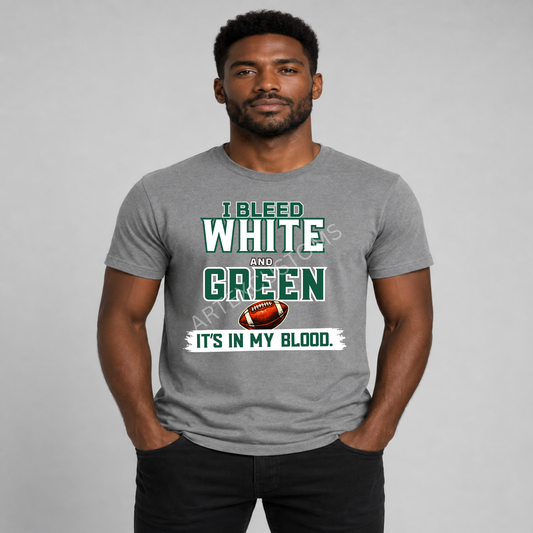 New York J Football Fan Graphic T-Shirt