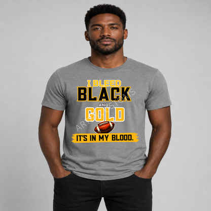 Pittsburgh Football Fan Graphic T-Shirt