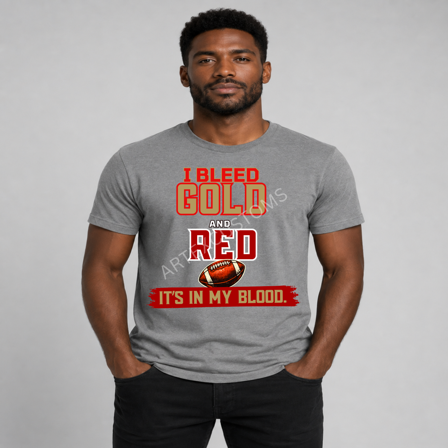 San Francisco Football Fan Graphic T-Shirt