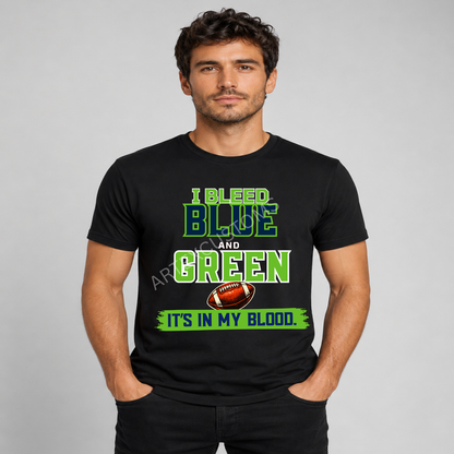 Seattle Football Fan Graphic T-Shirt