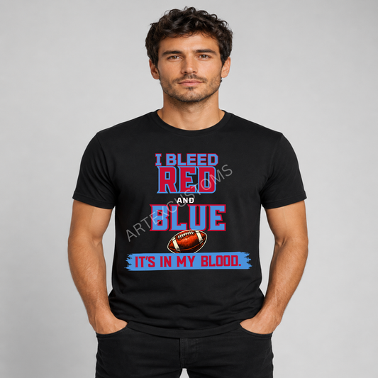 Tennessee Football Fan Graphic T-Shirt
