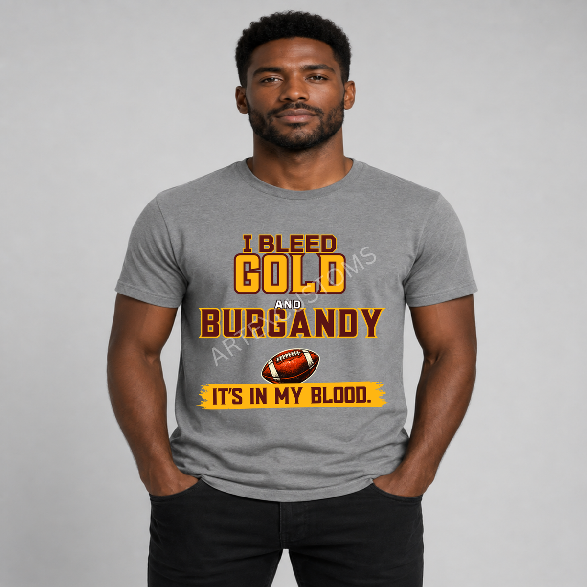 Washington Football Fan Graphic T-Shirt