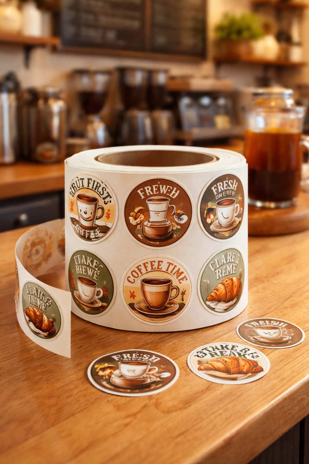 Custom Stickers – Personalized Logo Stickers for Businesses, Packaging & Branding