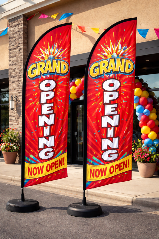 Custom Feather Flags & Swooper Flags