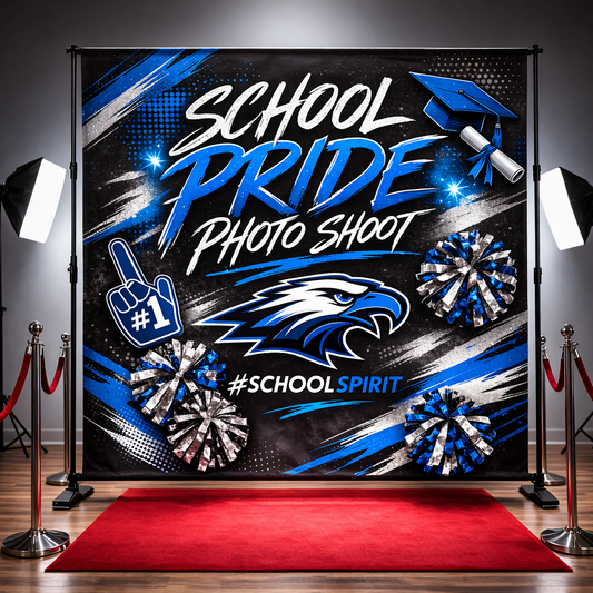 Telescopic Backdrop Banner Stand | Adjustable Photo Backdrop Display